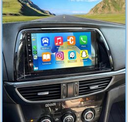 Android 15 Double Din Car Stereo Radio for 2012-2017 Mazda 6 GL GJ with Wireless Carplay Android Auto 9 in Touchscreen for Mazda 6 GL GJ Car Stereo GP