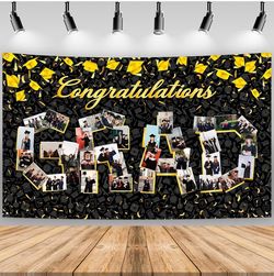 Large Graduation Photo Banner Backdrop/Decor