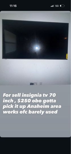Insignia 70-Inch Flat Screen TV
