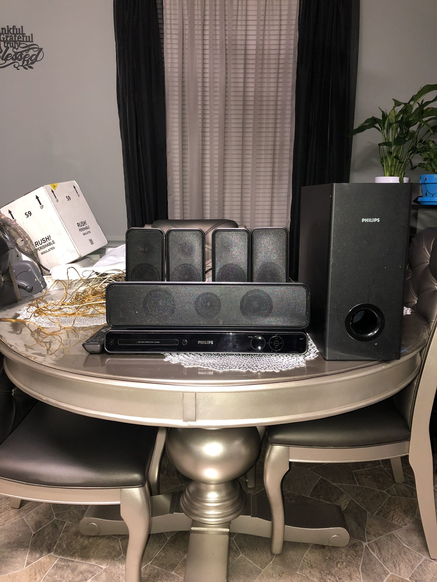 Philips dvd home theater system HTS3565D