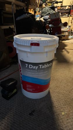 Nu CLO 7 day Chlorine tablets 3 inch