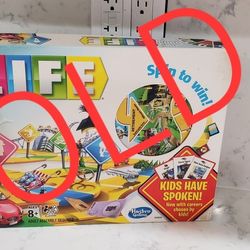 The Game of Life Board Game Hasbro 2014 Instant Set Up & Easy Play