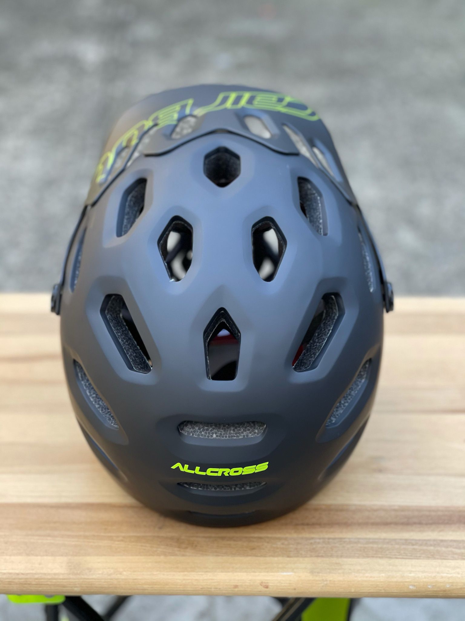 MTB Downhill Dirt Bike Helmet As Picture 