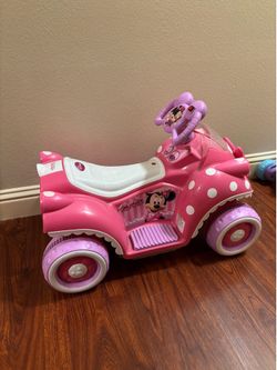 Minnie Mouse Electric Quad Ride On