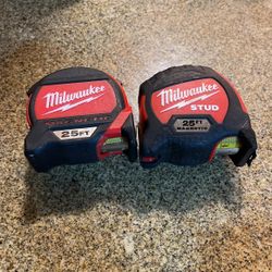 Milwaukee Magnetic 25ft Measuring Tape 