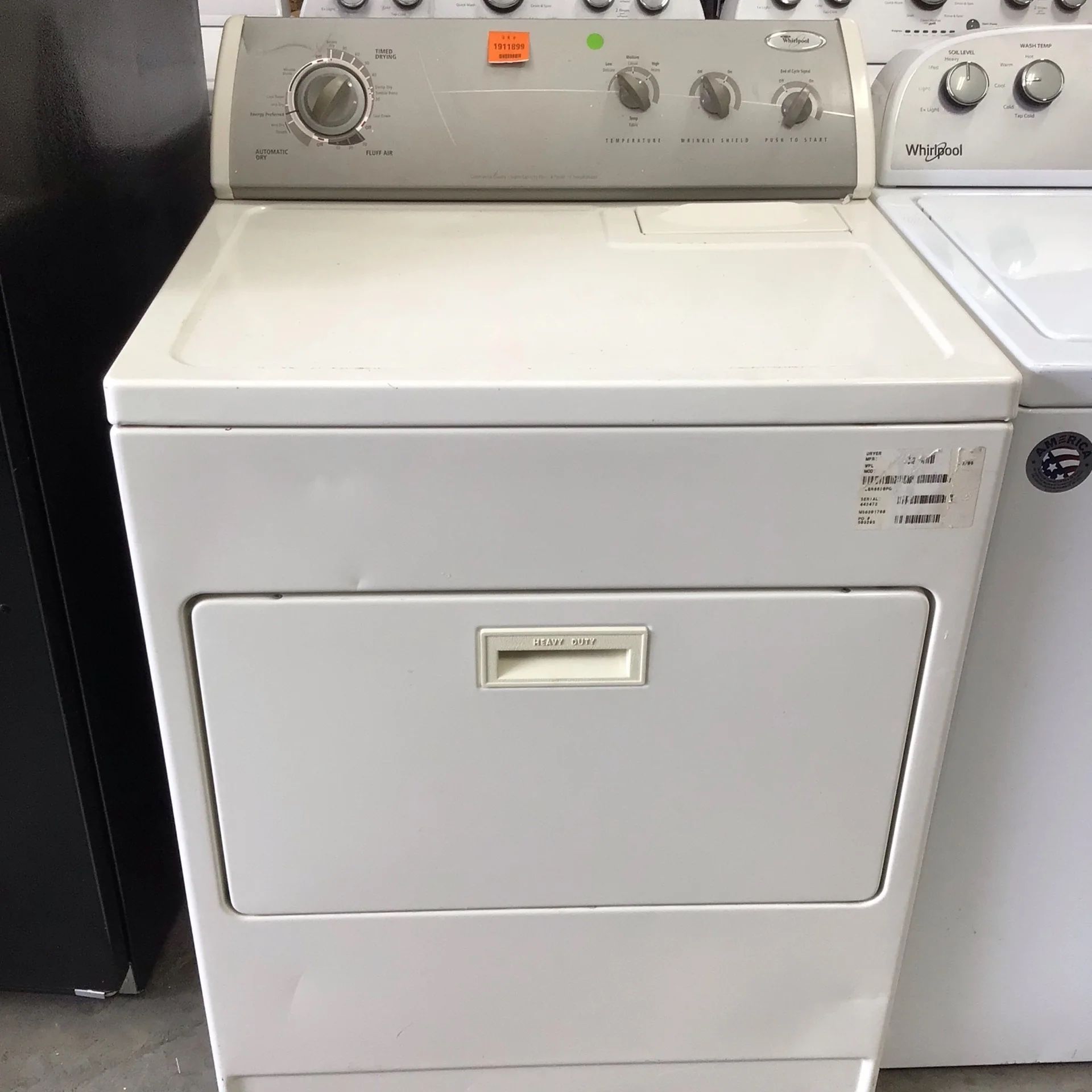 WASHER AND DRYER