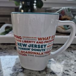 Dunkin Donuts 2017 NJ State Coffee Cup