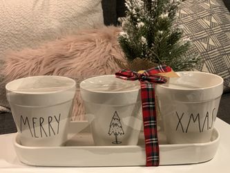 Rae Dunn Planter Set