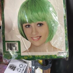 Halloween Poision  ivy Wig