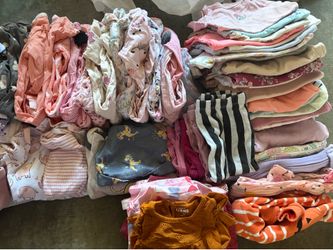 Baby girl clothes 0-3, 3-6, and some 9 month