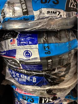 New wire cable 8/3