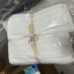 Six Piece Cotton Towels 