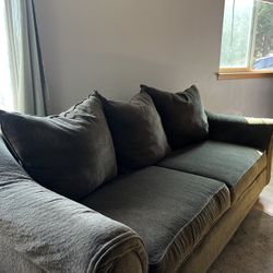 dark brown 3 Seats Sofa 