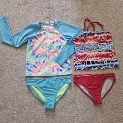 Swimwear Bathing Suit Girls Size 7-8