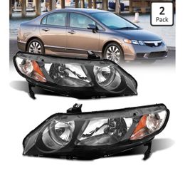 06-11 Honda Civic Headlights