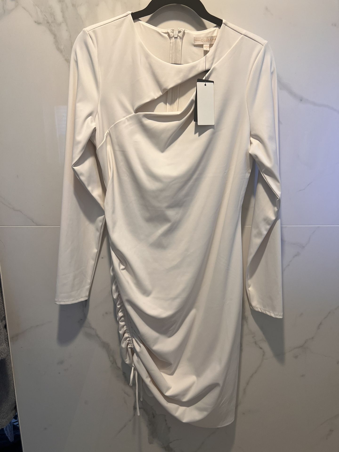 Long Sleeve White Dress