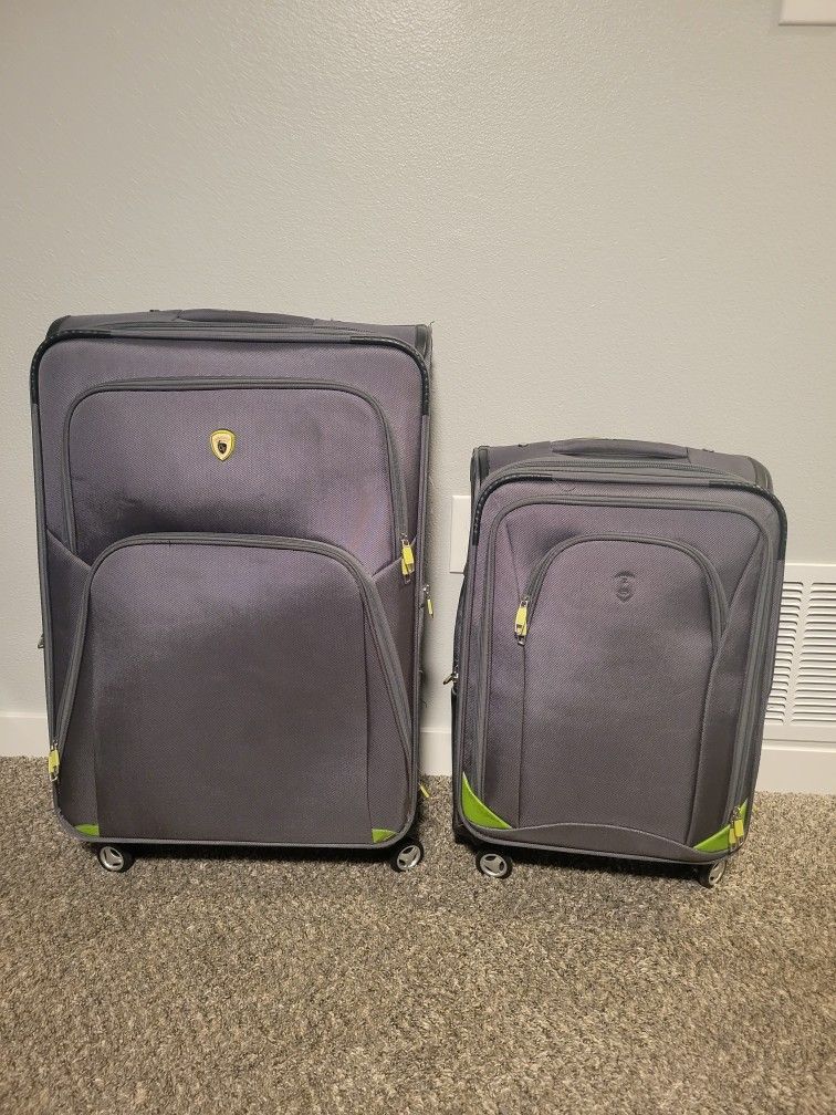 Grey Luggage Set