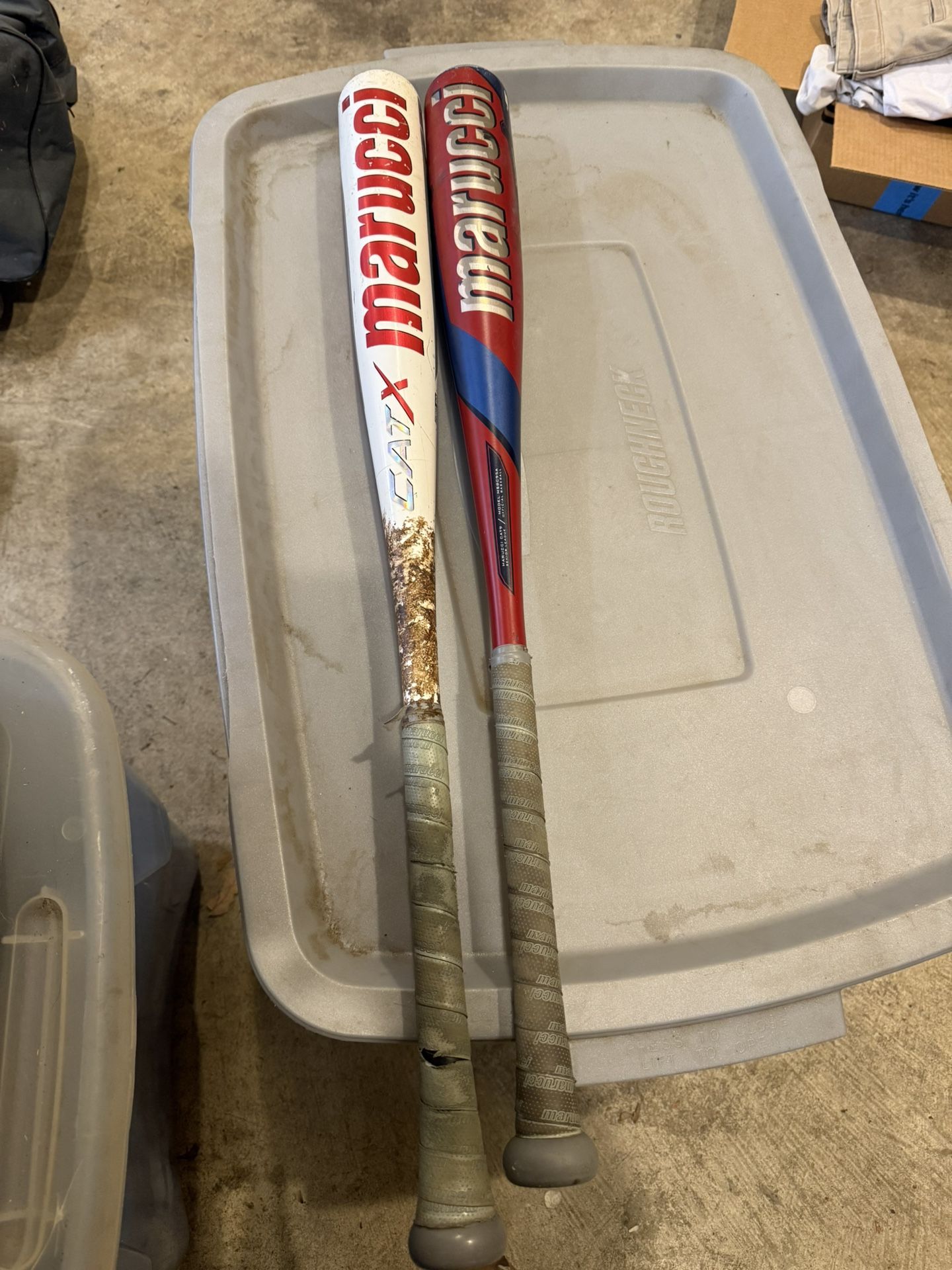 30 And 31 Inch Marucci bats