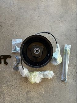 Hydraulic disc brake kit for mini bike