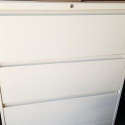 Large 3 drawer file cabinet