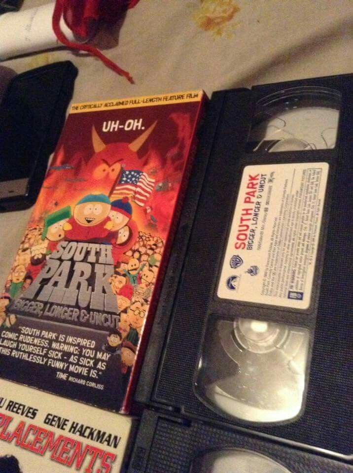 south park: bigger longer uncut VHS