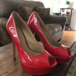 ALDO Red High heels 👠 Size 7 1/2
