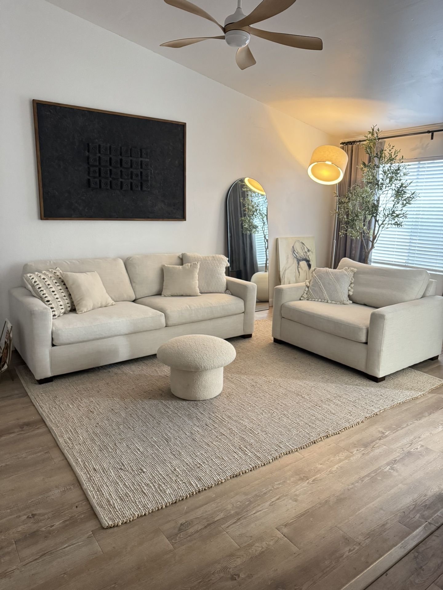 Couch & Chair ( Delivery Available ) 