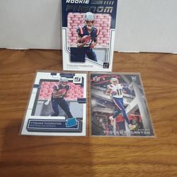 2022 Tyquan Thornton Rated Rookie RC Jersey Patch PHENOM Card New England Patriots
