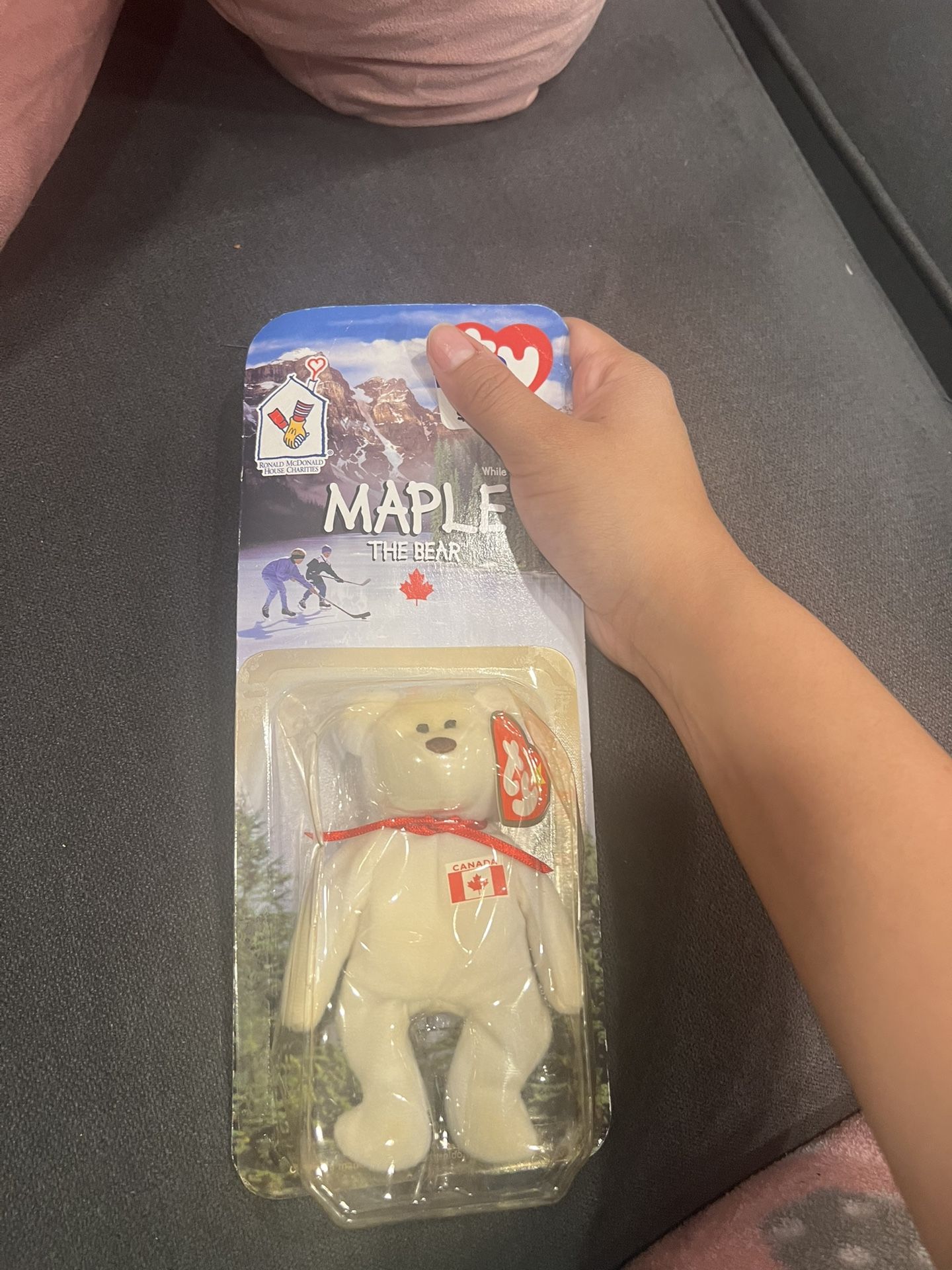 Beanie Baby Maple The Bear Ty McDonald’s Collectible