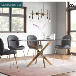 Kara Trestle Dining Table