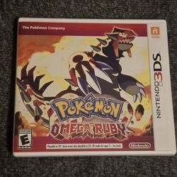 Pokemon Omega Ruby 3DS