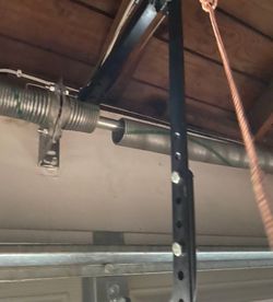 Broken Garage Door Springs Door Off Track