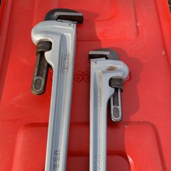 RIDGID ALUMINUM PIPE WRENCHES 