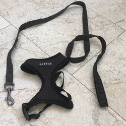 Pair Of 2 Puppia dog harness and leash set