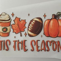 Tis The Season Sticker Decal  