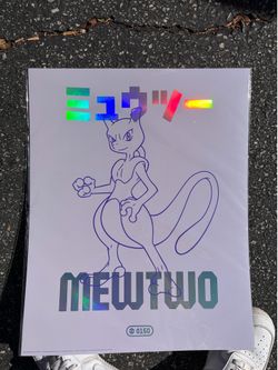 Pokemon MewTwo Poster