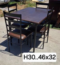 Table And 4Chairs