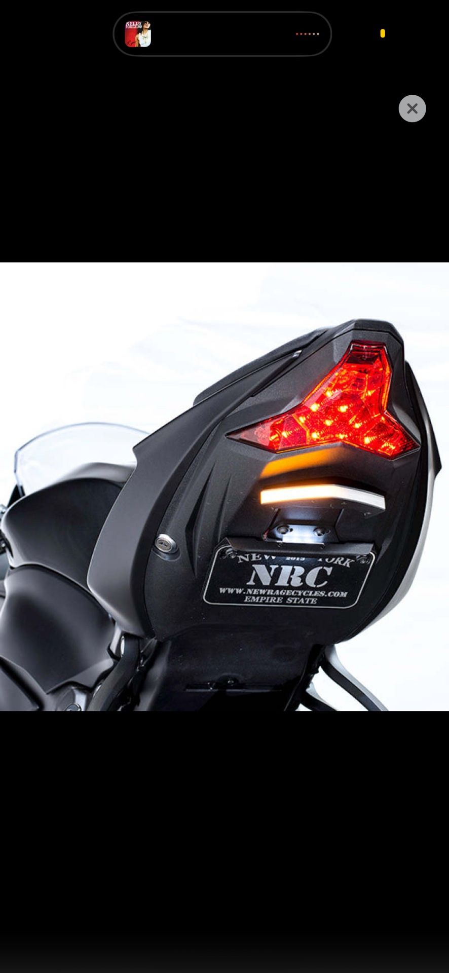 24-25 Zx6r Fender Eliminator