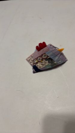 Vintage chicken pincushion