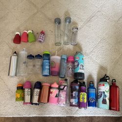 New And Gently Used Drinking Water Bottles 