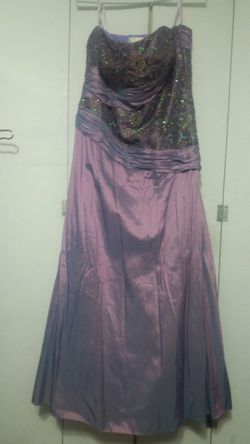 Prom Satin purple/lavender gown, party, prom dress