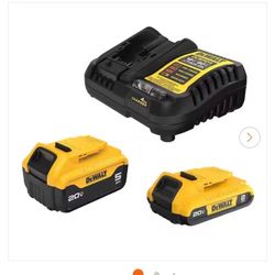 5.0 Amph And 2.0 Amph Battery 20V Dewalt