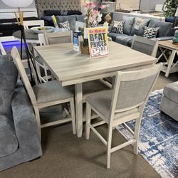 Perfect Dining Sets! $499! Sale! Easy Financing! 🫶🏻📲✅