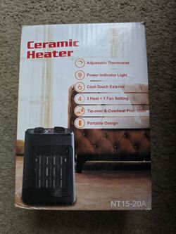 Ceramic Heater and Fan NT15-20A