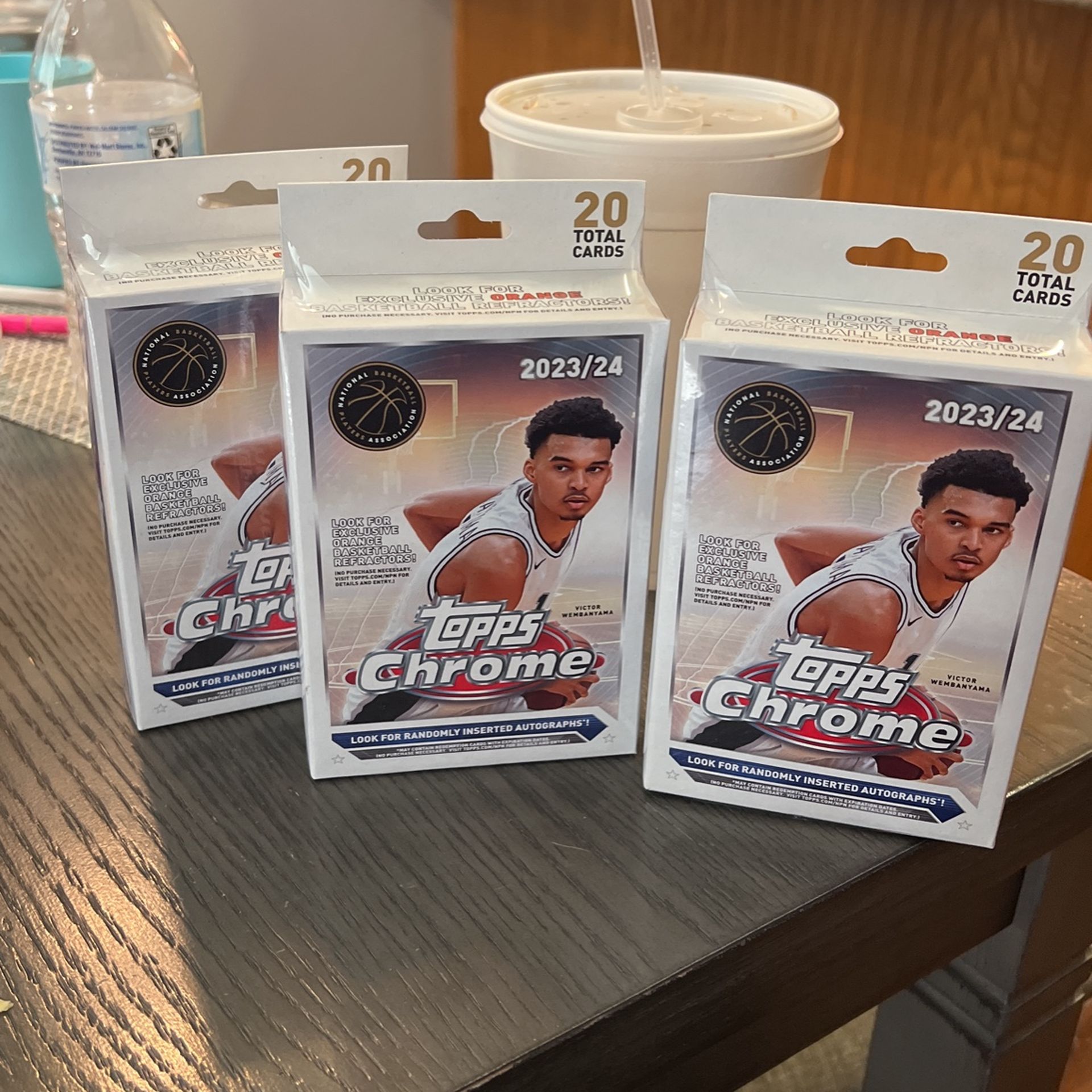 Hangers. Bangers. Topps. Chrome.