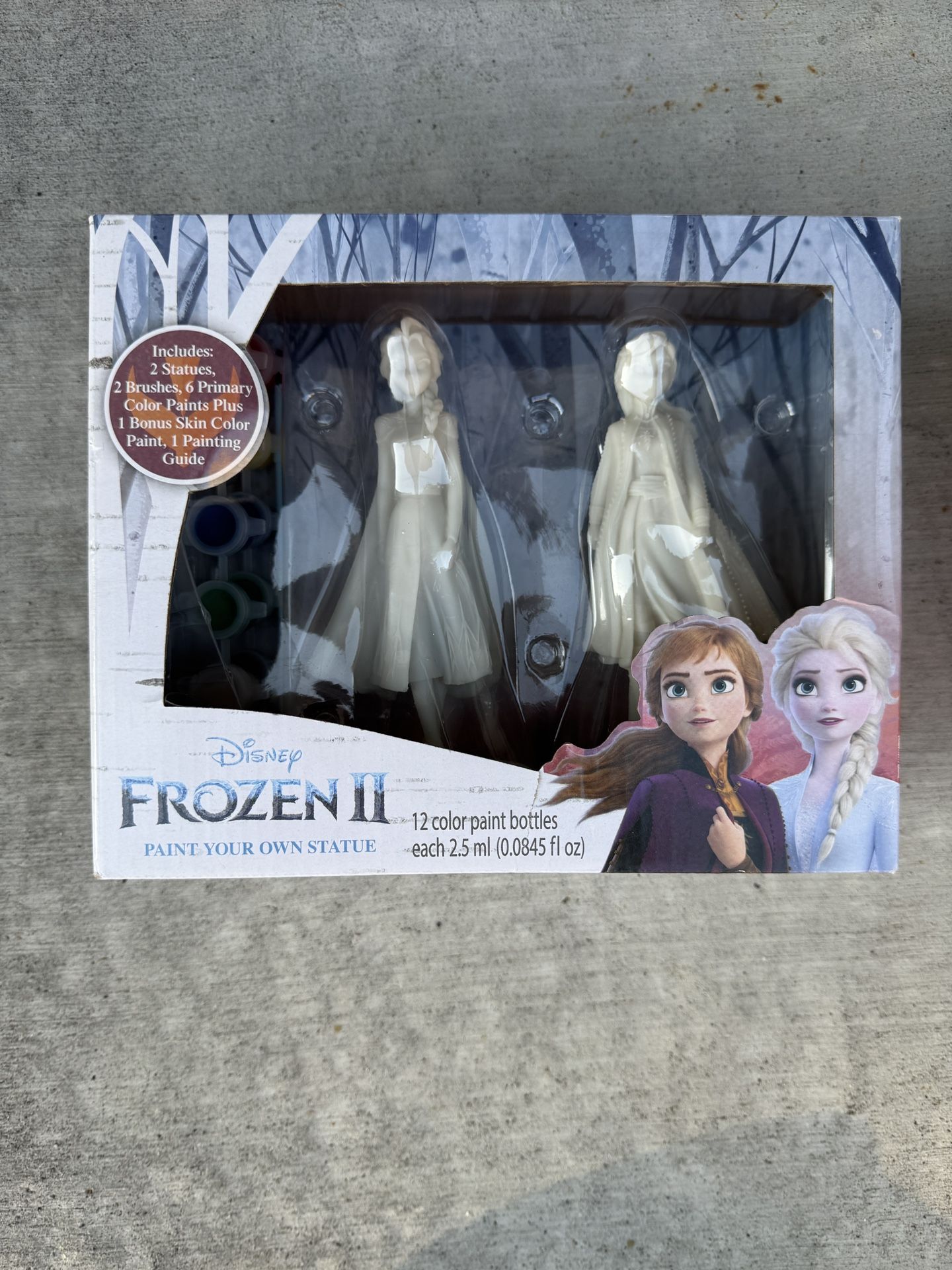 Frozen 2 Paint Your Own Statues
