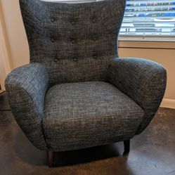 Mod Blueberry Armchair From https://offerup.com/redirect/?o=YXJ0aWNsZS5jb20=