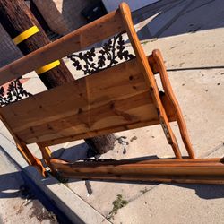 Bed Frame (Solid wood) Queen