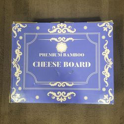 Bamboo cheese board
