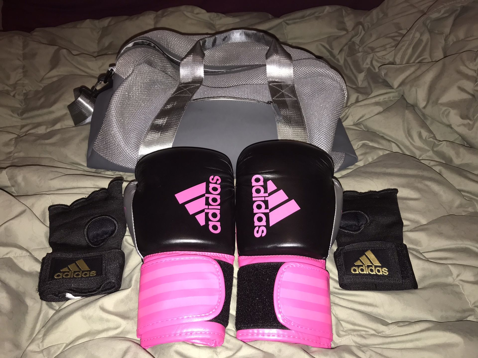 Adidas Women’s Boxing Gloves with Accesories